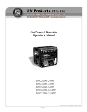 BN Products BNG6500 Operator's Manual