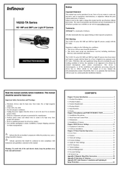 Infinova V6202-TA Series Instruction Manual
