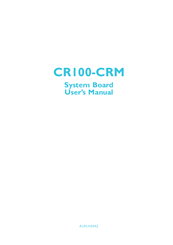 DFI CR100-CRM User Manual