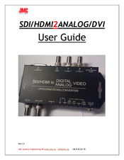JMC SDI/HDMI2ANALOG/DVI User Manual