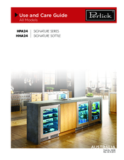 Perlick HPA24B Use And Care Manual