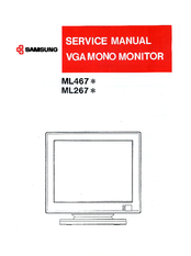 Samsung ML467 series Service Manual