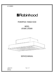 Robinhood 6F6WH Service Manual