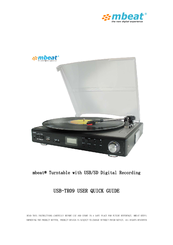 mbeat USB-TR09 User Quick Manual