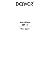 Denver GSP-100 User Manual