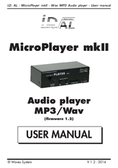 I.D. AL MicroPlayer mkII User Manual