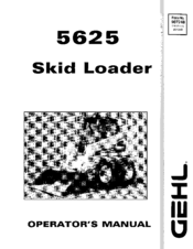 Gehl 5625SX Operator's Manual