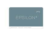 Advance acoustic EPSILON 5 User Manual