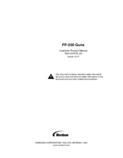 Nordson FP-200 Product Manual