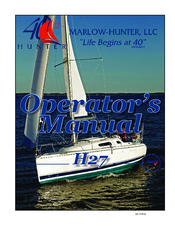 MARLOW-HUNTER H27 Operator's Manual