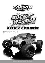Carson X10ET Rock Warrior 500404038 Instruction Manual