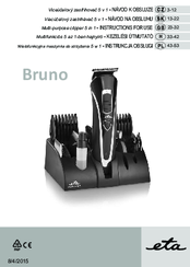 Bruno eta 6342 Instructions For Use Manual