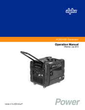 AlphaGen ACX3100i Operation Manual