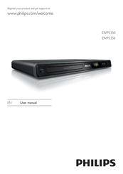 Philips DVP3350 User Manual