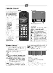 Siemens GIGASET AL145 TRIO User Manual