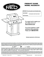 Char-Broil RED 463250210 Product Manual