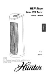 Hunter 40884 Owner's Manual