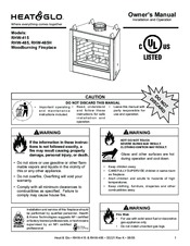 HEAT GLO RHW-485H Owner's Manual