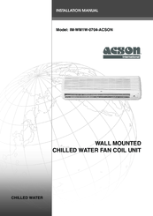 Acson IM-WM1W-0704-ACSON Installation Manual