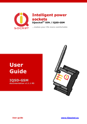 Socket IQsocket DIN/IQSD-GSM User Manual