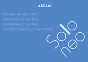 Arcom Solo Neo Instruction Manual