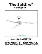 Spitfire MA6720 AU series Owner's Manual