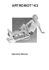 Ormed ARTROMOT K3 Operation Manual