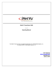 iNetVu PowerSmart 2480 Operating Manual