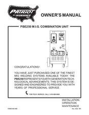 Patriot PBE250 Owner's Manual