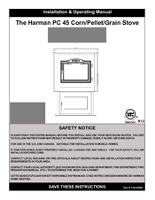 Harman Home Heating PC 45 Installation & Operating Manual