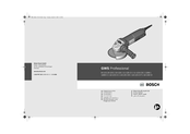 Bosch GWS 8-115 Professional Original Instructions Manual