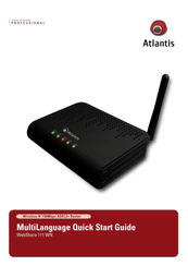 Atlantis A02-RA111-WN Quick Start Manual