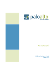 PaloAlto Networks VM series Deployment Manual