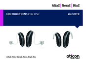 oticon Nera Instructions For Use Manual