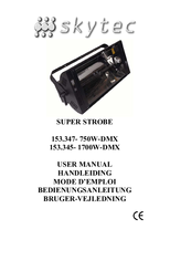 Skytec super strobe User Manual