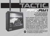 Tactic FPV-RM1 Instruction Manual