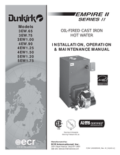 Dunkirk 3EW1.00 Installation, Operation & Maintenance Manual