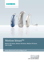 Siemens Motion SX binax User Manual