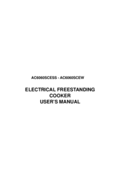 Cookworks AC6060SCEW User Manual