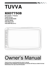 TUVVA KSD7750B Owner's Manual