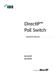 Idis DirectIP DH-2010P Operation Manual