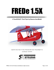 Stevens Aero Model FREDe 1.5X Manual