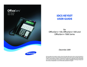 OfficeServ 500 Series User Manual