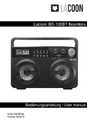 Lacoon BD-100BT User Manual