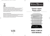 White and Brown CV2204 Sana Cook User Manual