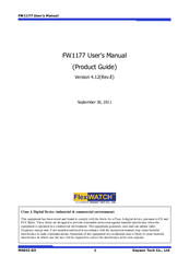 Flexwatch FW1177 User Manual