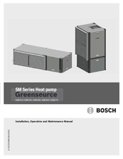 Bosch SMO60 Installation, Operation And Maintenance Manual