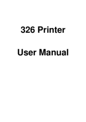Rongta Technology 326 Series User Manual