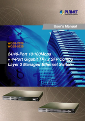 Planet Networking & Communication WGS3-2820 User Manual