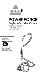 Bissell powerforce 1665 series User Manual